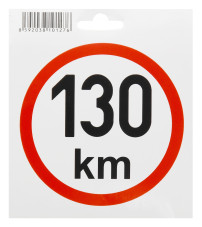 34497 COMPASS Samolepka omezená rychlost 130km/h (110 mm) 34497 COMPASS