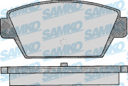 5SP044 Sada brzdových desticek, kotoucová brzda Samko