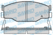 5SP054 Sada brzdových desticek, kotoucová brzda Samko