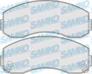 5SP1007 Sada brzdových desticek, kotoucová brzda Samko