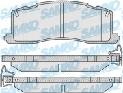 5SP1013 Sada brzdových desticek, kotoucová brzda Samko