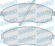 5SP1015 Sada brzdových desticek, kotoucová brzda Samko