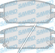 5SP1016 Sada brzdových desticek, kotoucová brzda Samko