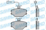 5SP102 Sada brzdových desticek, kotoucová brzda Samko