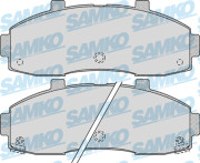 5SP1020 Sada brzdových desticek, kotoucová brzda Samko