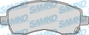 5SP1025 Sada brzdových desticek, kotoucová brzda Samko
