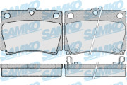 5SP1029 Sada brzdových desticek, kotoucová brzda Samko