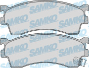 5SP1045 Sada brzdových desticek, kotoucová brzda Samko