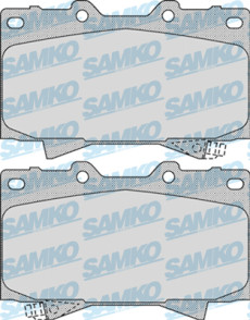 5SP1050 Sada brzdových desticek, kotoucová brzda Samko