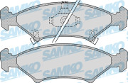 5SP1067 Sada brzdových desticek, kotoucová brzda Samko