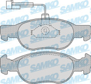 5SP1075 Sada brzdových desticek, kotoucová brzda Samko