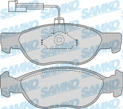5SP1076 Sada brzdových desticek, kotoucová brzda Samko