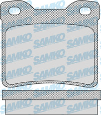 5SP1100 Sada brzdových desticek, kotoucová brzda Samko