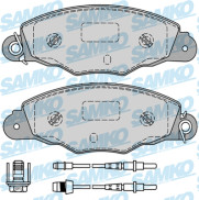 5SP1103 Sada brzdových desticek, kotoucová brzda Samko