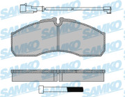 5SP1109B Sada brzdových desticek, kotoucová brzda Samko