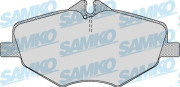 5SP1124 Sada brzdových desticek, kotoucová brzda Samko