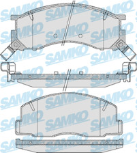 5SP1126 Sada brzdových desticek, kotoucová brzda Samko