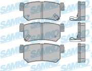 5SP1210 Sada brzdových desticek, kotoucová brzda Samko