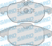 5SP1216 Sada brzdových desticek, kotoucová brzda Samko