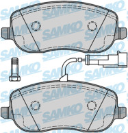 5SP1217 Sada brzdových desticek, kotoucová brzda Samko