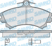 5SP1221 Sada brzdových desticek, kotoucová brzda Samko