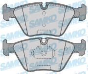 5SP1251 Sada brzdových desticek, kotoucová brzda Samko