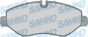 5SP1275 Sada brzdových desticek, kotoucová brzda Samko