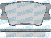 5SP1281 Sada brzdových desticek, kotoucová brzda Samko