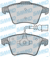5SP1285 Sada brzdových desticek, kotoucová brzda Samko