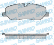 5SP1360 Sada brzdových desticek, kotoucová brzda Samko