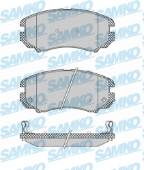 5SP1369 Sada brzdových desticek, kotoucová brzda Samko