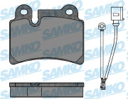 5SP1380 Sada brzdových desticek, kotoucová brzda Samko