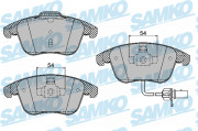 5SP1391 Sada brzdových desticek, kotoucová brzda Samko