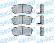 5SP1450 Sada brzdových desticek, kotoucová brzda Samko