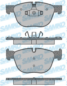 5SP1496 Sada brzdových desticek, kotoucová brzda Samko