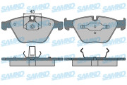 5SP1510 Sada brzdových desticek, kotoucová brzda Samko