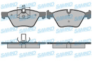 5SP1512 Sada brzdových desticek, kotoucová brzda Samko
