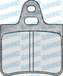 5SP194 Sada brzdových desticek, kotoucová brzda Samko