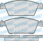 5SP213 Sada brzdových desticek, kotoucová brzda Samko