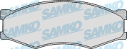 5SP264 Sada brzdových desticek, kotoucová brzda Samko