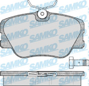 5SP280 Sada brzdových desticek, kotoucová brzda Samko