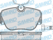 5SP302 Sada brzdových desticek, kotoucová brzda Samko