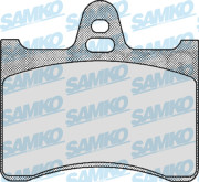 5SP391 Sada brzdových desticek, kotoucová brzda Samko