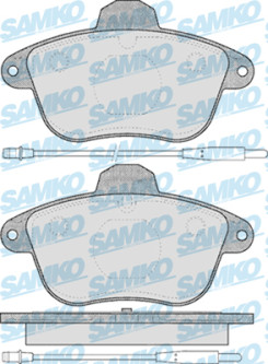 5SP480 Sada brzdových desticek, kotoucová brzda Samko