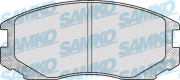 5SP502 Sada brzdových desticek, kotoucová brzda Samko