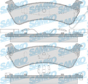5SP595 Sada brzdových desticek, kotoucová brzda Samko
