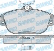 5SP601 Sada brzdových desticek, kotoucová brzda Samko