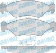 5SP655 Sada brzdových desticek, kotoucová brzda Samko