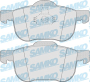 5SP704 Sada brzdových desticek, kotoucová brzda Samko