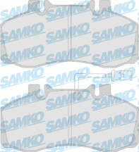 5SP760 Sada brzdových desticek, kotoucová brzda Samko